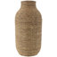 Vase décoratif brun fait à la main-1595226267