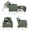 Chaise d'appoint rembourrée Somdath-1851842405