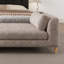 Méridienne moderne rembourrée avec banc et coussins décoratifs Modern-1095173017