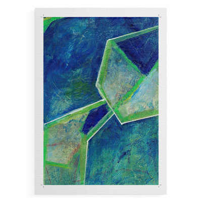 GeometricInCool III - Impression sur toile seulement - NON-CADRE