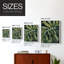 Nocturnal Monstera II Framed Print - Solid Wood-368414500-368414499