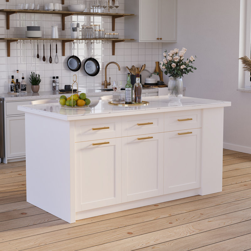 71" Kitchen Island with Storage Large Sintered Stone Kitchen Cabinet with Drawers,Modern Stationary Kitchen Prep Table Coffee Bar Cabinet for Dining Room