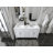 Aspen 60 " W Freestanding Standard 2 Double Vanity Bathroom Vanity With Carrara Marble Top-51189469-51189468