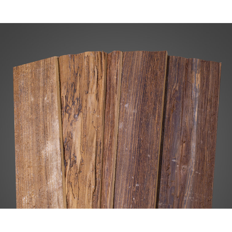 BARNLINE 1/2 in. x 6 in. x 48 in. Natural Mushroom - Hemlock Wood Square Edge Reclaimed Wood Boards 16 Sq. ft. 510698G