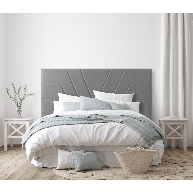 Richbell Upholstered Headboard, Petrol, Single (3')