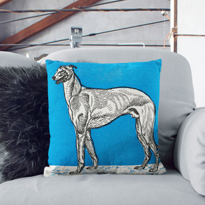 Greyhound Vol.1 Square Throw Cushion