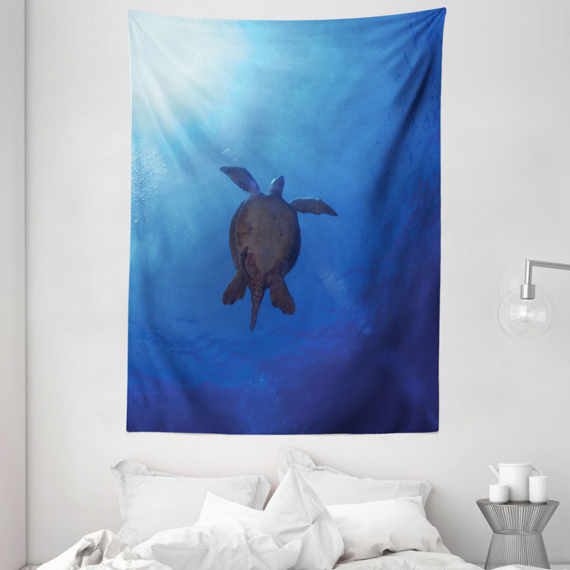 Tapisserie en polyester naturel, H 80 po x l 60 po