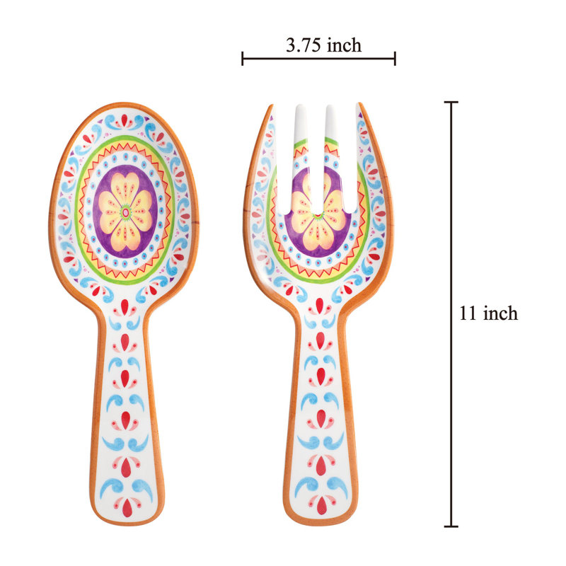 Melamine Salad Servers