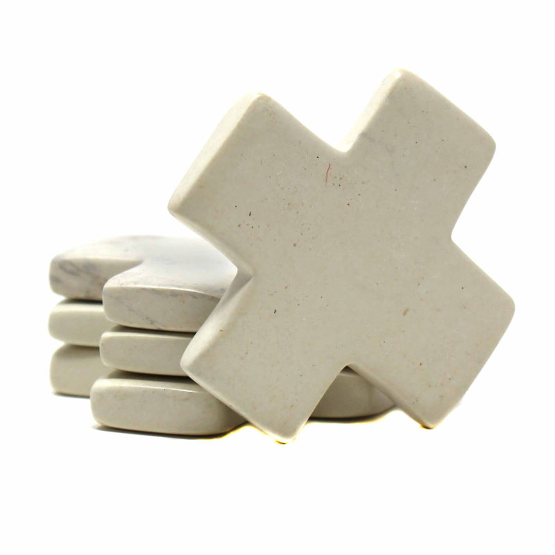 Ensemble de jeu de tic-tac-toe sculpté à la main