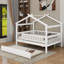 Lit double en bois avec lit gigogne-2080925541-2080925542