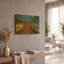 «Mitten With Sunburst» par Chris Vest, art mural en métal doré, 16 po x 12 po-713163439