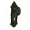 Victorian Plate with Decorative Keyhole and Homestead Door Knob