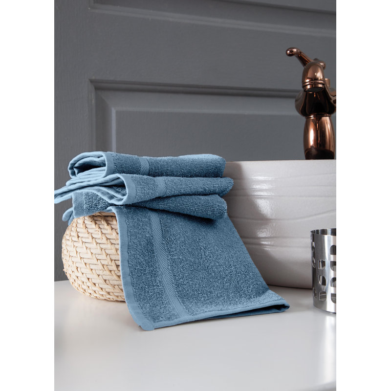 Deckland Midweight Washcloth, Sienna Blue