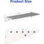 Stainless Steel Wall Mounted Pot Rack-711107690