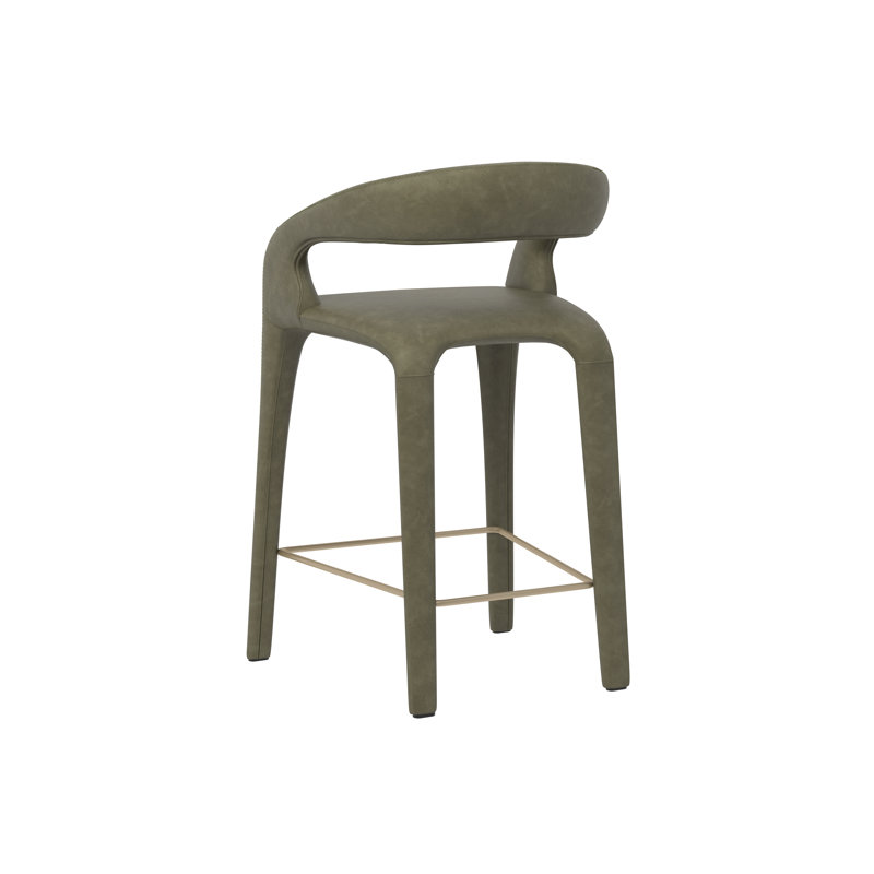 Atika Upholstered Bar Stool, Ivanhoe Pine, Bar Stool (29.75" Seat Height)
