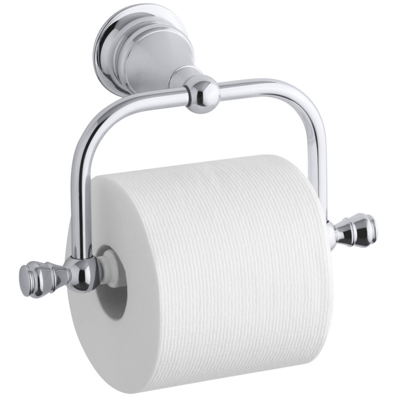 Revival Toilet Tissue Holder, Chrome poli