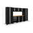Bold Series 9 Piece 76.75'' H x 132'' W x 18'' D Garage Storage Cabinet Set-50149804-89284117