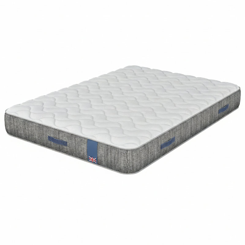 Medium 1000 Pocket Spring Eco Foam Hybrid Mattress with Quilted Cover, Small Double (4')