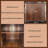 Rotating Bookshelf, 360 Degree Display 5 Tier Corner Bookshelf With Drawer For Small Space, Floor Standing Bookcase Storage Rack, Wood Narrow Book Shelf Organizer For Bedroom (WALNUT)-477379334
