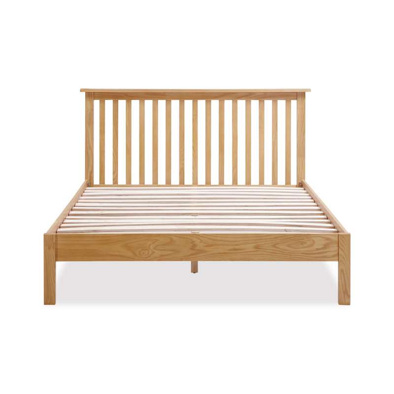 Darwin Solid Wood Bed, Kingsize (5'), Brown