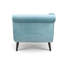 Chaise longue avec accoudoirs à volutes