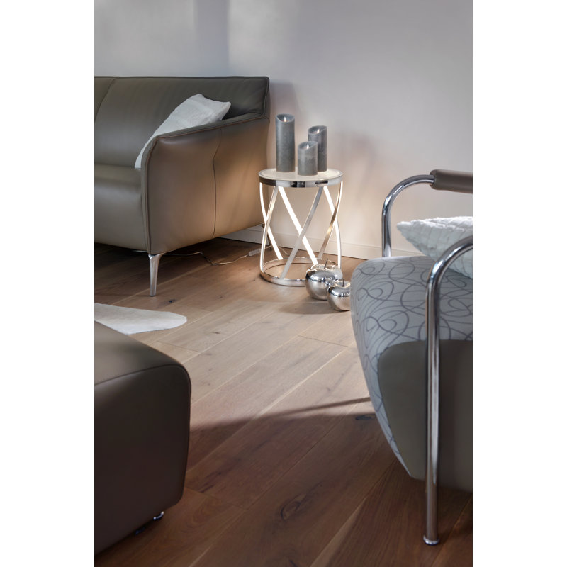 Begley Glass Top Frame End Table