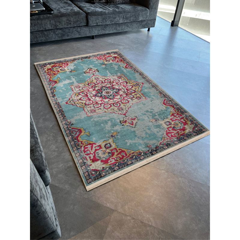 Tapis rectangulaire Vittorina, Rectangle 5 pi x 6 pi 7 po