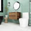 Zyionna 29.7'' Single Bathroom Vanity with Resin Top-951819301
