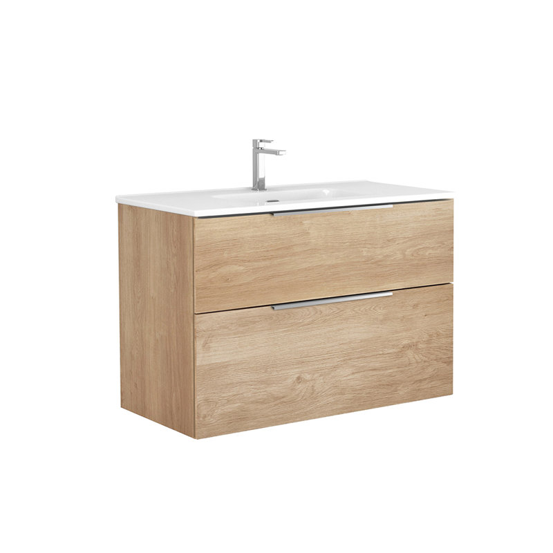 Dalia 32'' W Single Vanity, Natural Oak, 36"