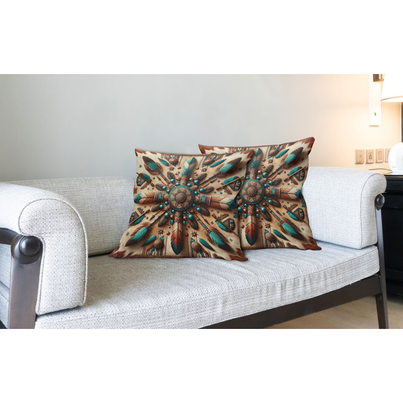 Ensemble de 2 housses de coussin Ambesonne, H 16 po x l 36 po, Rectangle