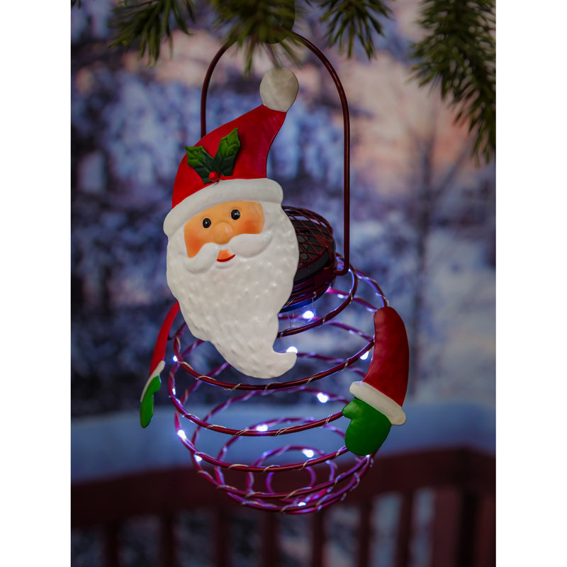 Jeu de jardin suspendu père noël