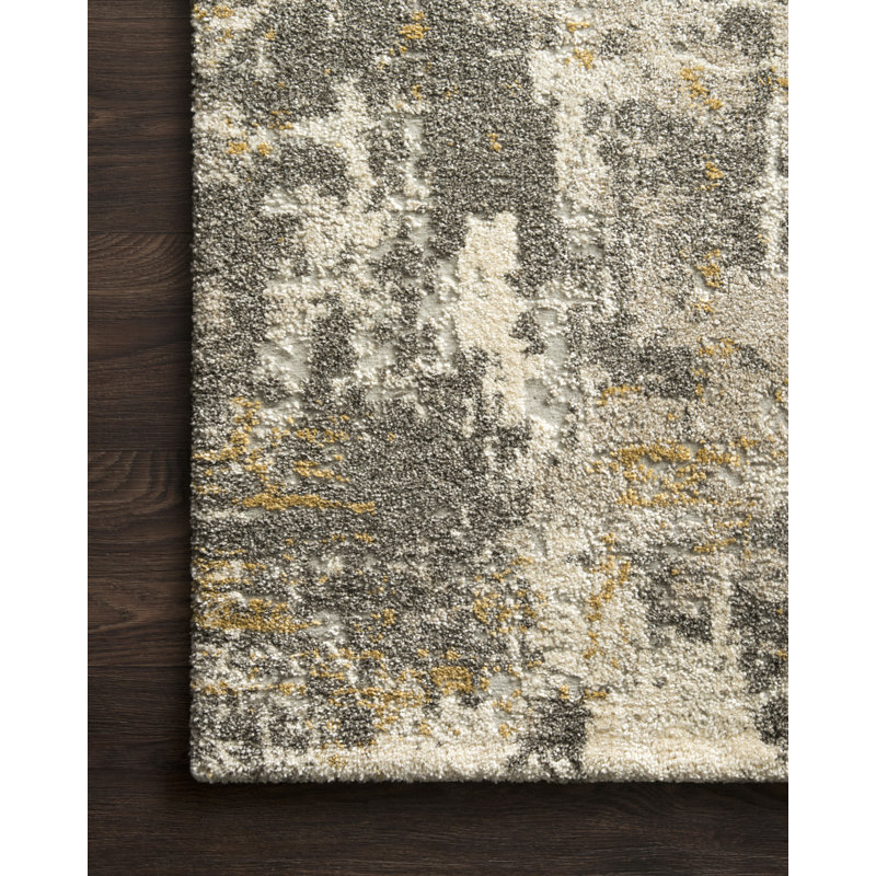 Tapis granit tissé à la machine Gilchrist, Rectangle 5 pi 3 po x 7 pi 7 po