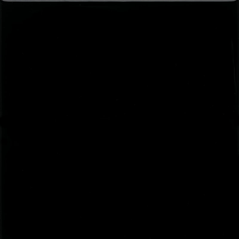 Carrelage bullnose carré noir mat 6 po x 3 po Rittenhouse