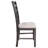 Gray Solid Wood 6 Dining Arrangement, With Table, 4 Chairs And Bench Up, Rectangular & - Comfortable Seating Choice