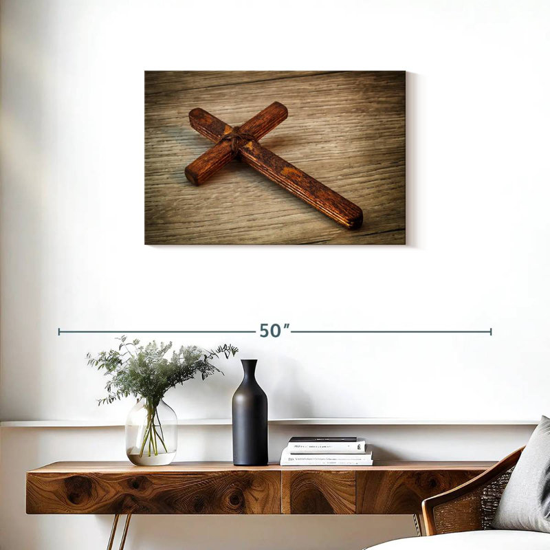 Adella Old Rugged Cross, 20" H x 30" W