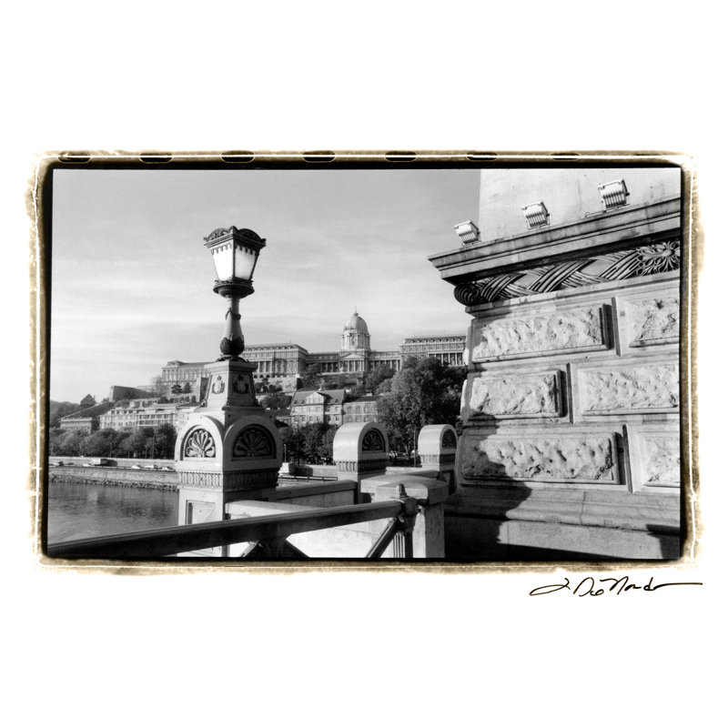 View Of The Royal Palace Budapest by Laura DeNardo - Wrapped Canvas Print, 81cm H x 122cm W x 3.8cm D