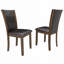 Ensemble de table de salle à manger 6 pièces avec banc et chaises-1090149975-1090149974