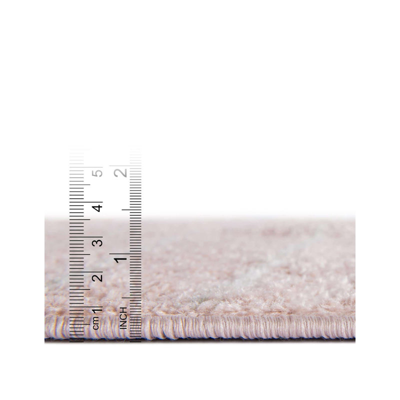 Anaka Geometric Indoor Rug, Round 7'10"