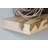 Ginny 2 Piece Maple Solid Wood Floating Shelf-2035903101