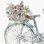 «Farmhouse Flea Market Bike II» par Anne Tavoletti - reproduction