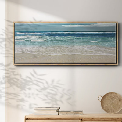 Toile encadrée de qualité supérieure Symphony Of The Sea - prête à être accrochée