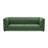 Comfortable Oversized Pet Sofa For Medium/Large Dogs - Modern Rectangular Design With Backrest, Armrests & Soft Cushion -OLIVE GREEN(56.5"*26"*17")-752138784