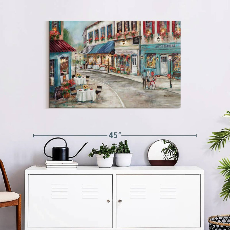 Sireci Quaint Cafe II, 24" H x 36" W