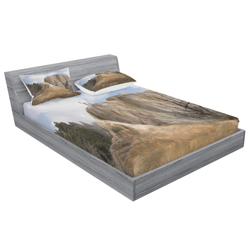 Microfiber Sheet Set, Full Sheet Set with Fitted Sheet