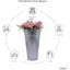 Ensemble de 3 vases Hosley