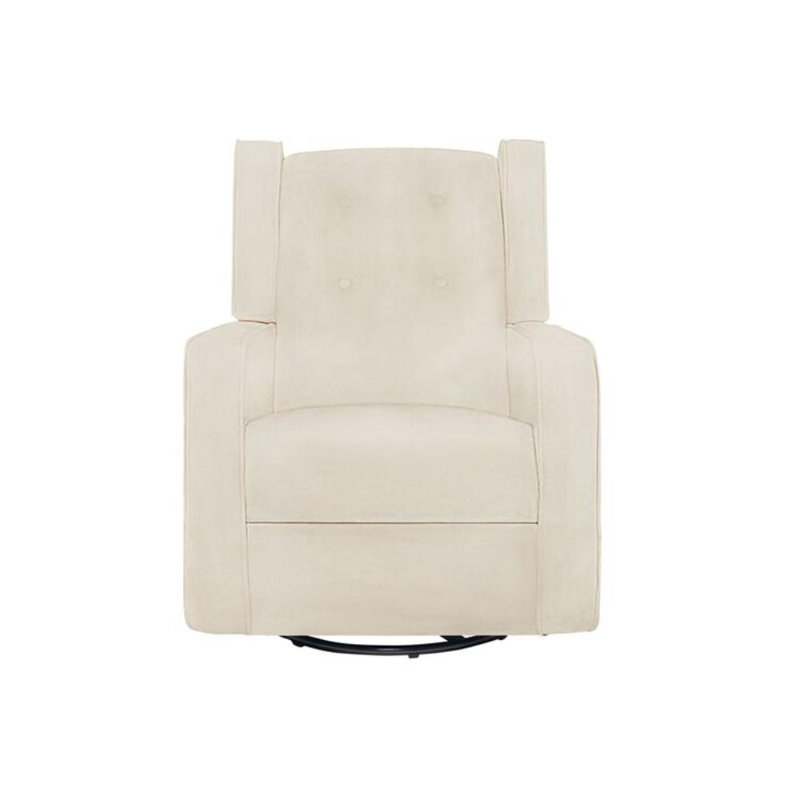 Parkhur 29" Manual Wingback Swivel Glider Rocker Recliner, Upholstered Nursery Chair for Living Room & Bedroom