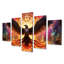 Arc-en-ciel, ensemble de décorations murales Phoenix, 5 pièces-118648238
