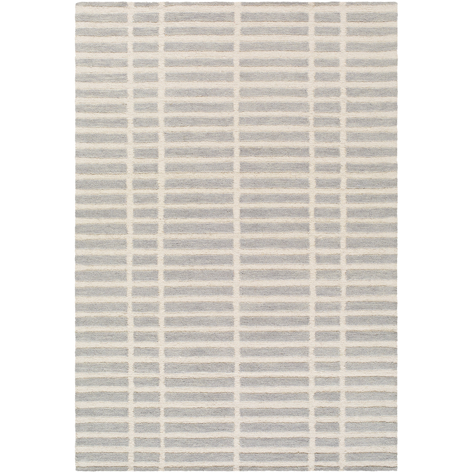 Wright Hand-Tufted Geometric Area Rug, Rectangle 2' x 3'