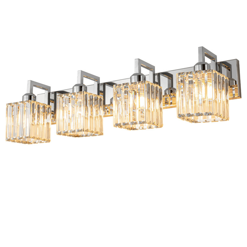 Kyneisha Vanity Light, Chrome, 4 Lights