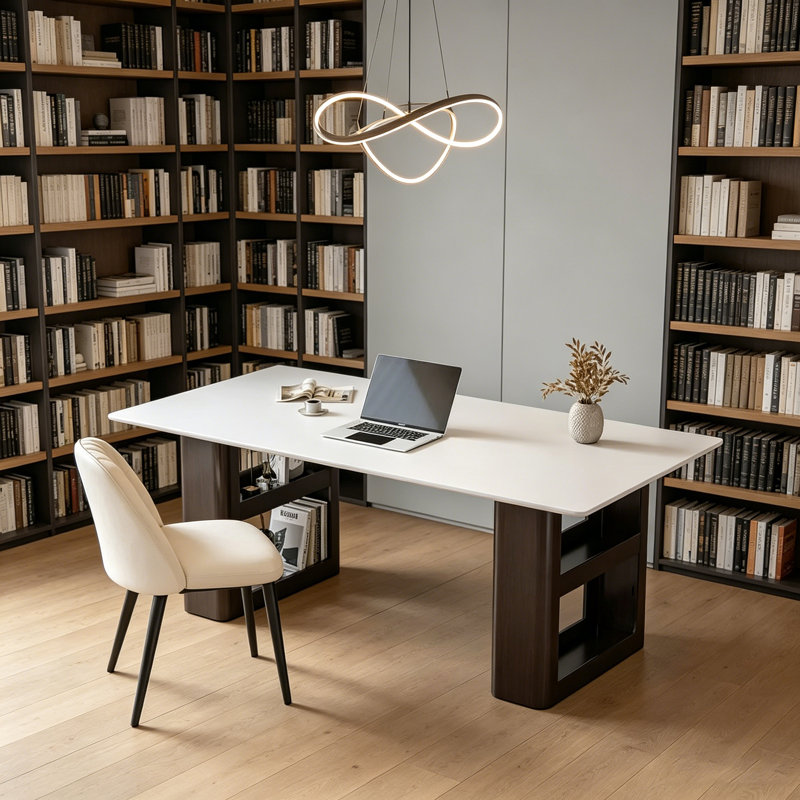 Bureau d'écriture avec rangement Exquise, H 29,52 po x l 70,86 po x P 35,43 po